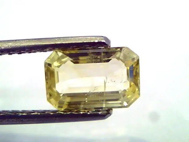 1.93 Ct Unheated Untreated Natural Ceylon Yellow Sapphire/Pukhraj