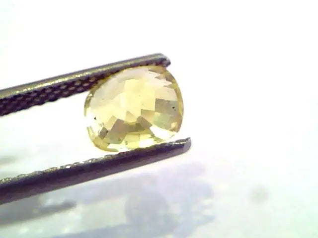 1.92 Ct Unheated Untreated Natural Ceylon Yellow Sapphire Gems