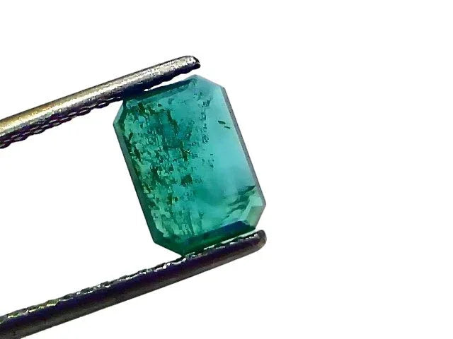 1.94 Ct GII Certified Untreated Natural Zambian Emerald Panna AAAA - Venus Gems