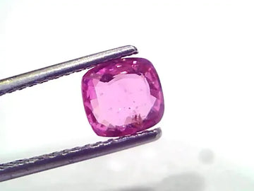 1.94 Ct GII Certified Unheated Untreted Natural Madagaskar Ruby Gems - Venus Gems