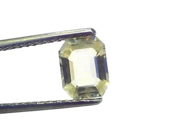 1.94 Ct Certified Unheated Untreated Natural Ceylon Yellow Sapphire - Venus Gems