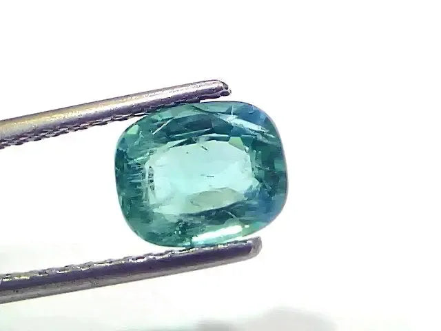 1.95 Ct Certified Untreated Natural Zambian Emerald Gemstone Panna - Venus Gems