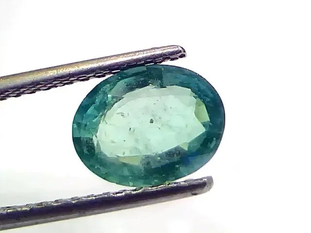 1.95 Ct GII Certified Untreated Natural Colombian Emerald Gemstone AAA - Venus Gems
