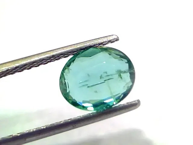 1.95 Ct GII Certified Untreated Natural Zambian Emerald Gemstone AAA - Venus Gems