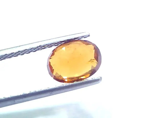 1.97 Ct Untreated Natural Ceylon Gomedh/Hessonite Gemstone