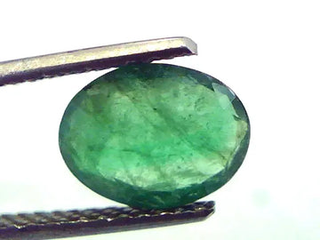 1.87 Ct Untreated Natural Zambian Emerald Gemstone