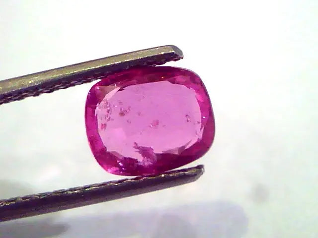 1.98 Ct Certified Unheated Untreated Natural Madagaskar Ruby Stone