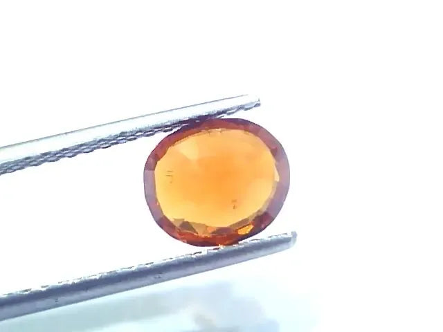 2.05 Ct Untreated Natural Ceylon Gomedh/Hessonite Gemstone - Venus Gems