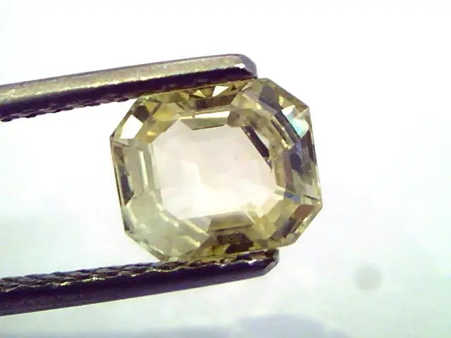 1.98 Ct Unheated Untreated Natural Ceylon Yellow Sapphire/Pukhraj