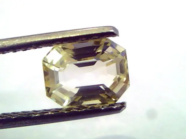 1.98 Ct Unheated Untreated Natural Ceylon Yellow Sapphire/Pukhraj