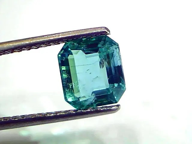 1.99 Ct IGI Certified Untreated Natural Zambian Emerald Gemstone AAA