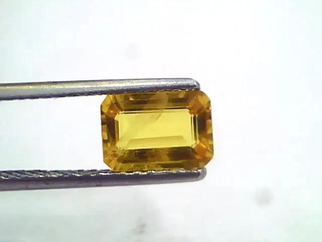 2.02 Ct Natural Yellow Sapphire Pukhraj Jupiter Gemstone(Heated)