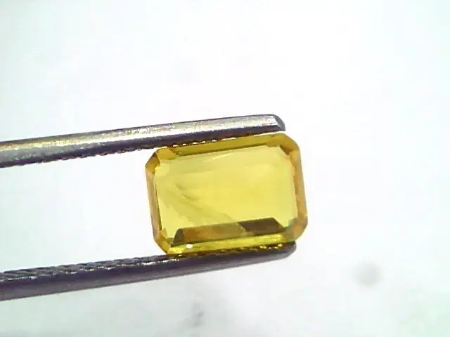 2.02 Ct Natural Yellow Sapphire Pukhraj Jupiter Gemstone(Heated)