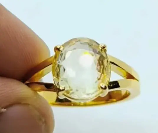 Gemstone Ring Design 3 In All Metal, Watch Video For Details Of Design