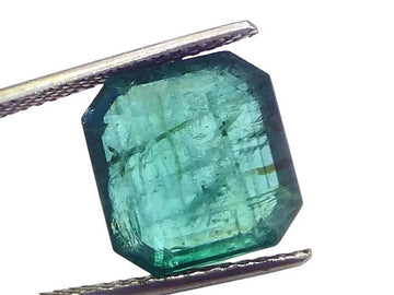 Huge 10.02 Ct GII Certified Untreated Natural Zambian Emerald Panna Gems - Venus Gems