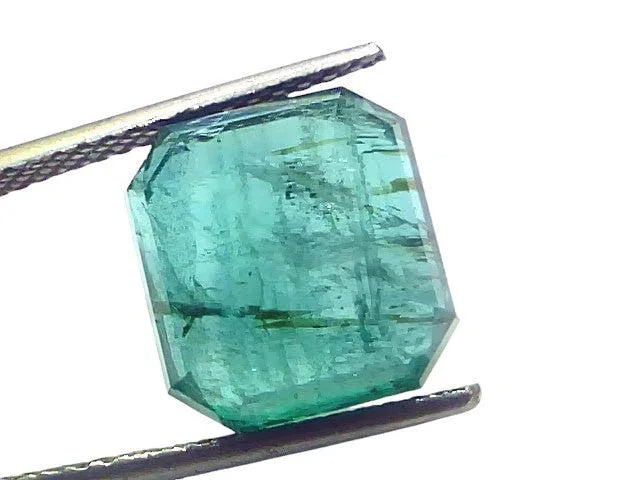 Huge 10.02 Ct GII Certified Untreated Natural Zambian Emerald Panna Gems - Venus Gems
