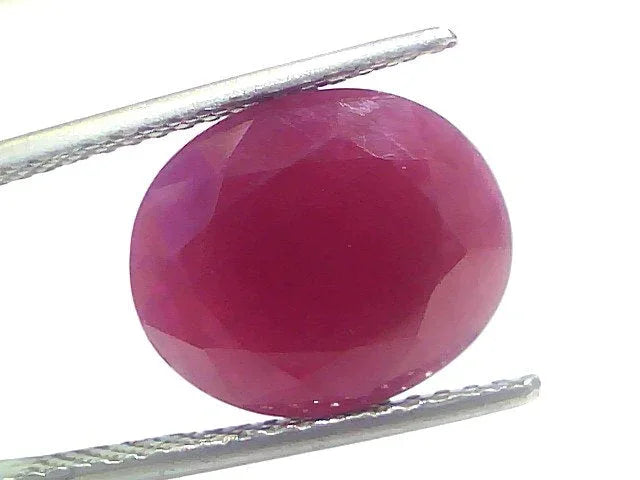 Huge 10.07 Ct Certified Unheated Untreated Natural New Burma Ruby - Venus Gems