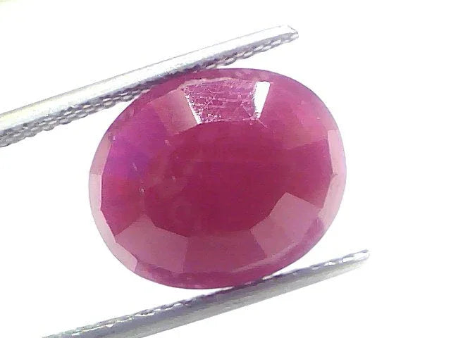 Huge 10.07 Ct Certified Unheated Untreated Natural New Burma Ruby - Venus Gems