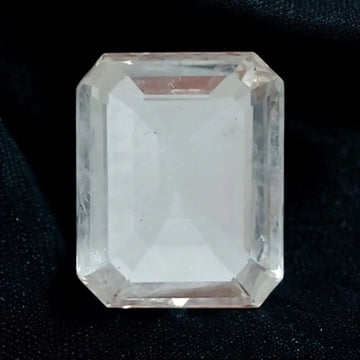 Huge 10.11 Ct IGI Certified Unheated Untreated Natural Ceylon White Sapphire - Venus Gems