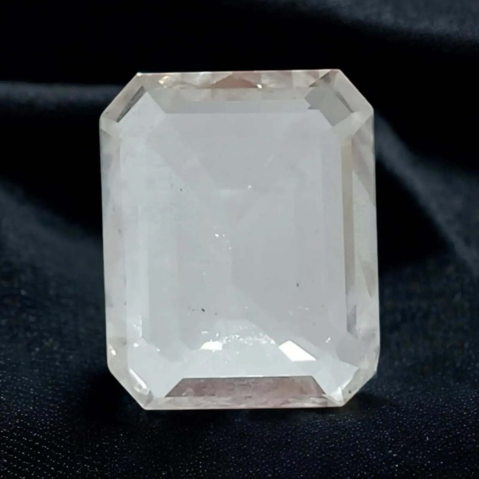 Huge 10.11 Ct IGI Certified Unheated Untreated Natural Ceylon White Sapphire - Venus Gems