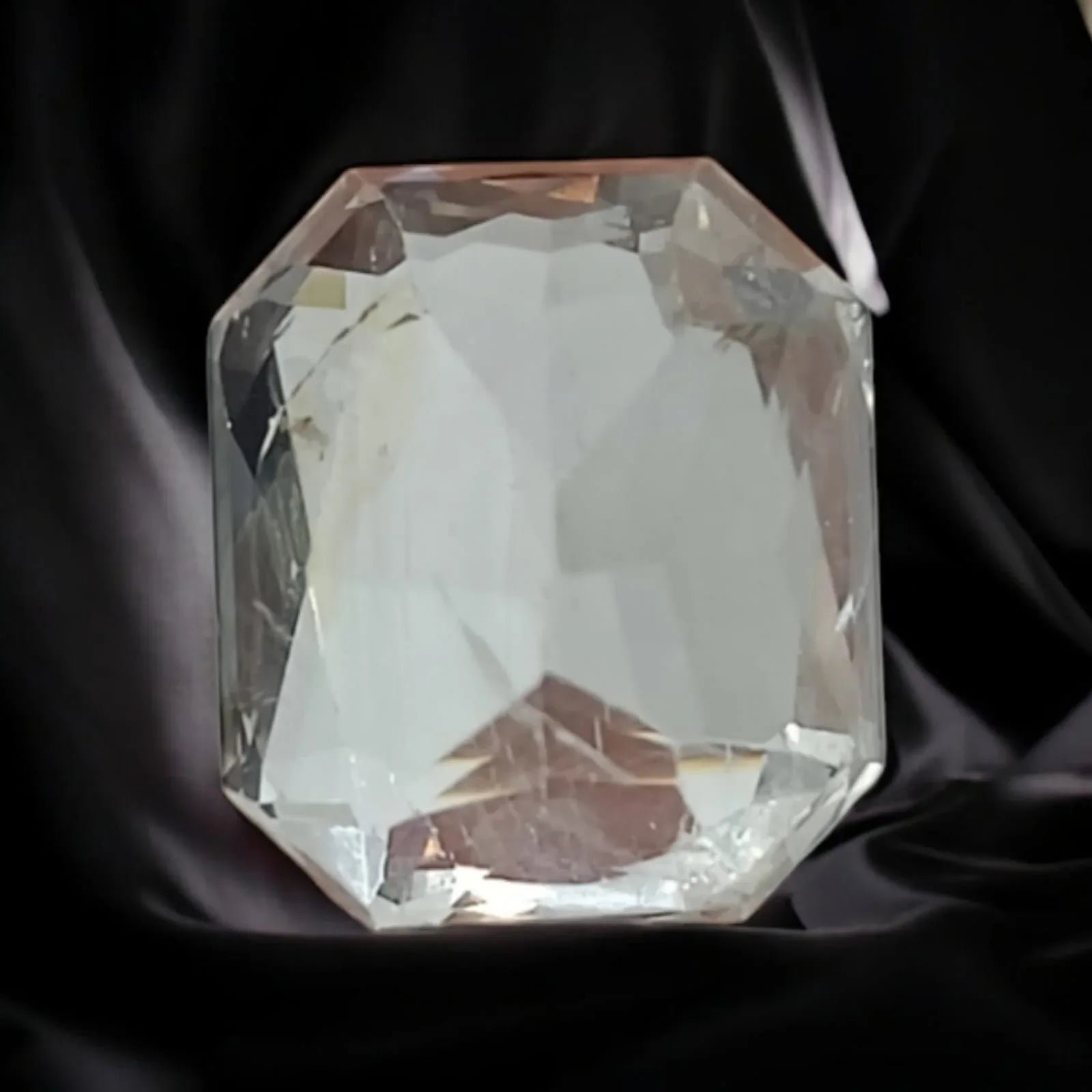 Huge 10.16 Ct GII Certified Unheated Natural Ceylon White Sapphire AAA - Venus Gems