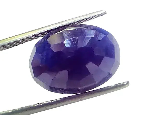 Huge 10.18 Ct Certified Unheated Untreated African Blue Sapphire Gemstone - Venus Gems