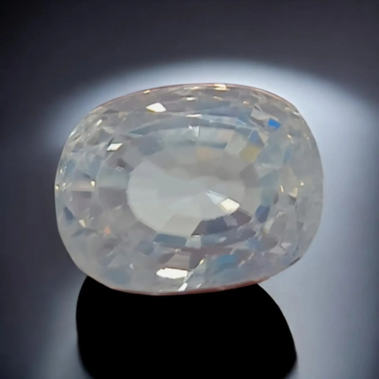 Huge 10.25 Carat Natural White Zircon Gemstone For Venus A+++++++ - Venus Gems