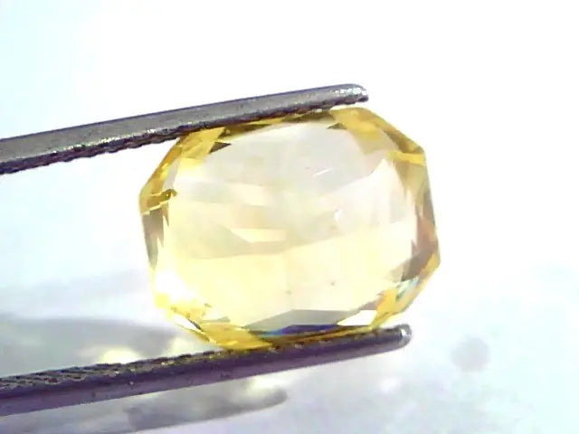 Huge 10.33 Ct Unheated Untreated Natural Ceylon Yellow Sapphire Gems