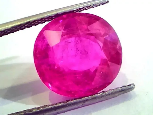 Huge 10.33 Ct Untreated Natural Old Burma Mines Rare Burma Ruby - Venus Gems