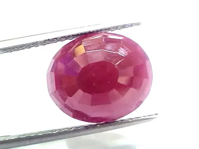 Huge 10.36 Ct IGI Certified Unheated Untreated Natural New Burma Ruby - Venus Gems