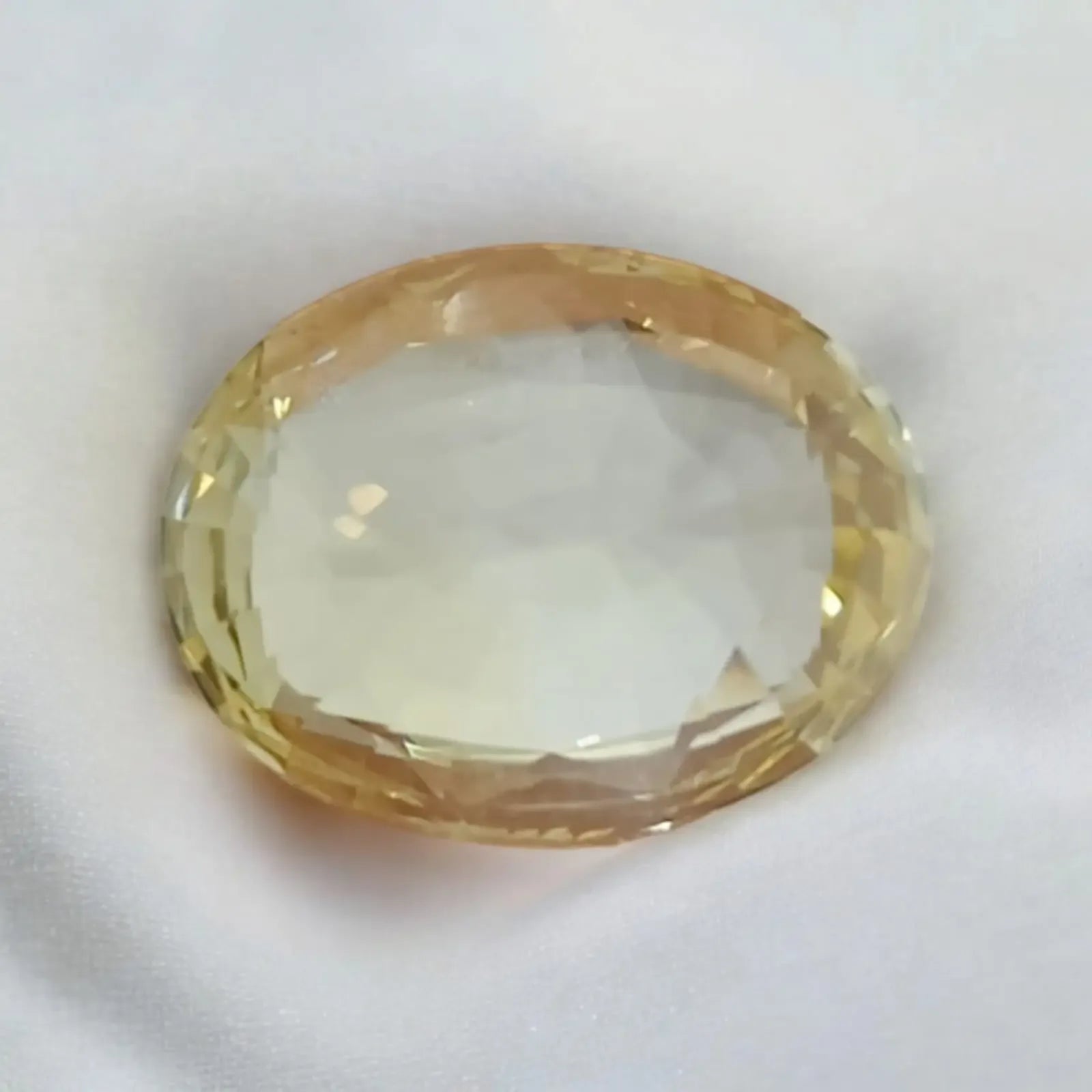 Huge 10.49 Ct Unheated Untreated Natural Ceylon Yellow Sapphire AAA - Venus Gems