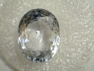 Huge 10.52Ct Unheated Untreated Natural White Sapphire Gems