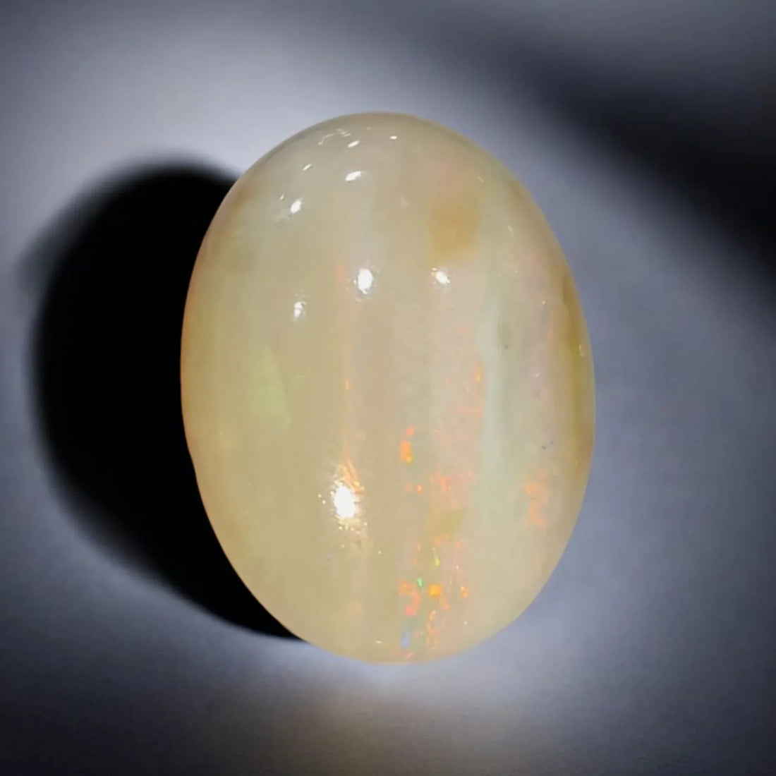 Huge 10.75 Ct Untreated Natural Australian Fire Opal Gemstone AA - Venus Gems