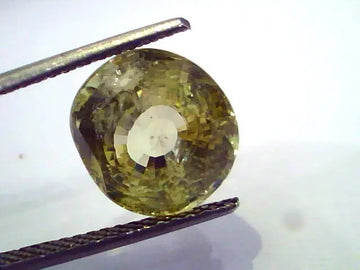 Huge 10.83 Ct Unheated Untreated Natural Ceylon Yellow Sapphire Gems