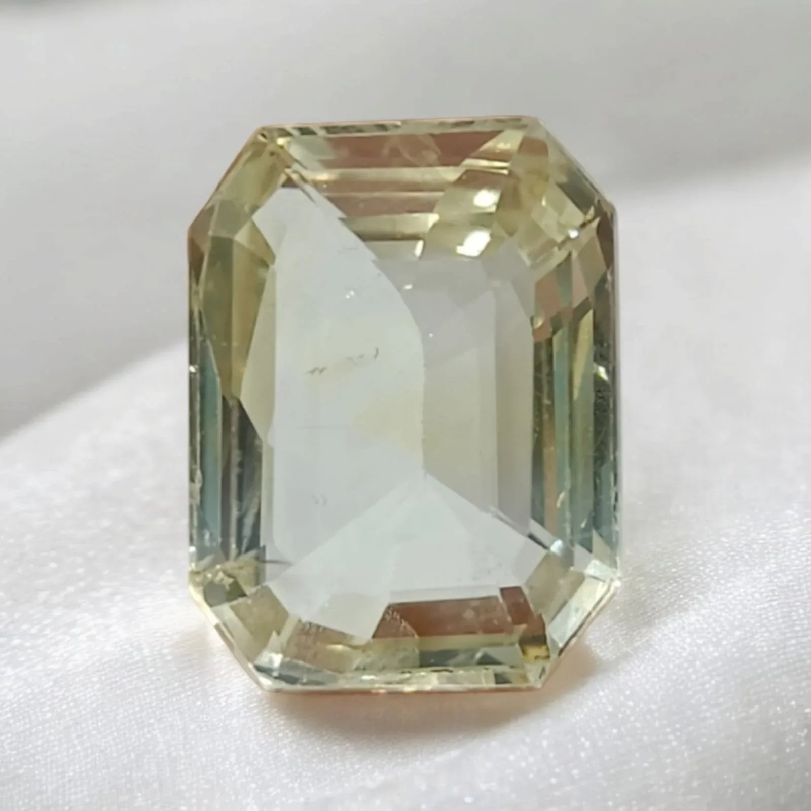 Huge 10.84 Ct IGI Certified Unheated Untreated Natural Ceylon Yellow Sapphire - Venus Gems