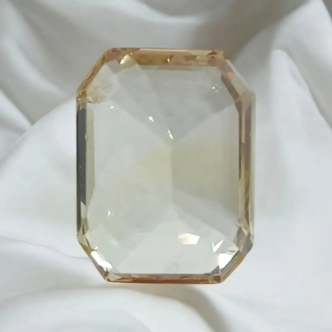 Huge 10.84 Ct IGI Certified Unheated Untreated Natural Ceylon Yellow Sapphire - Venus Gems