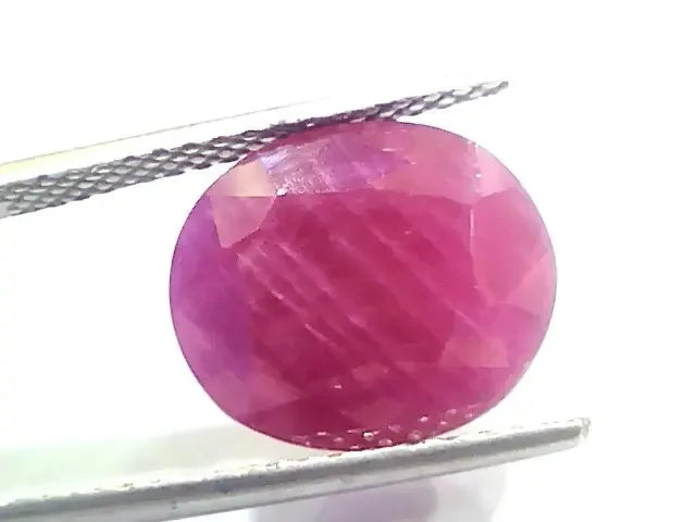 Huge 10.94 Ct GII Certified Unheated Untreated Natural New Burma Ruby - Venus Gems