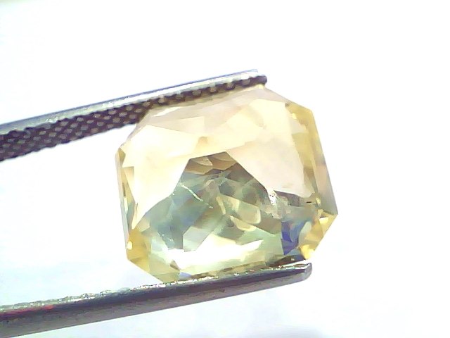 Huge 10.97 Ct IGI Certified Unheated Natural Ceylon Yellow Sapphire Pukhraj – 12 Ratti