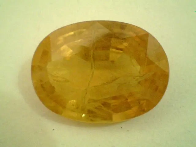 Huge 10.43 Ct Natural Thai Yellow Sapphire Real Pukhraj Gemstone