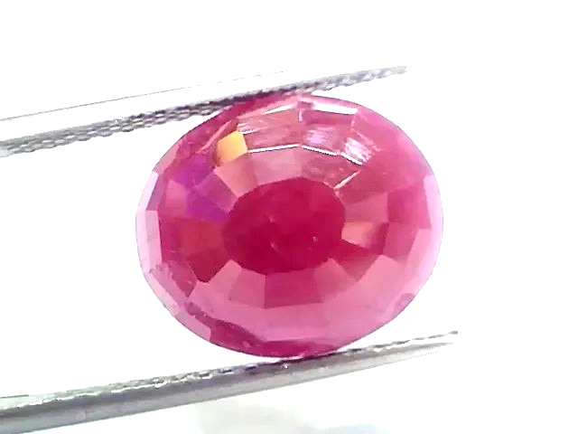 Huge 10.36 Ct IGI Certified Unheated Untreated Natural New Burma Ruby - Venus Gems