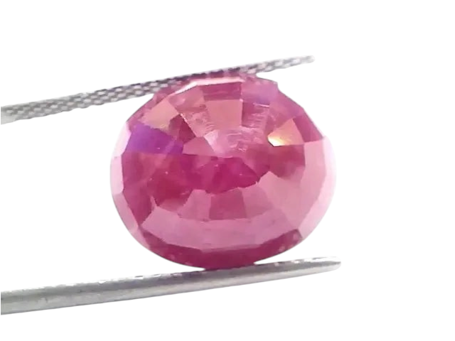 Huge 10.94 Ct GII Certified Unheated Untreated Natural New Burma Ruby - Venus Gems