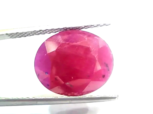 Huge 10.36 Ct IGI Certified Unheated Untreated Natural New Burma Ruby - Venus Gems