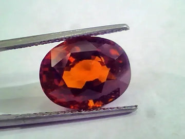 Huge 11.03 Ct Untreated Natural Ceylon Gomedh/Hessonite Gems - Venus Gems