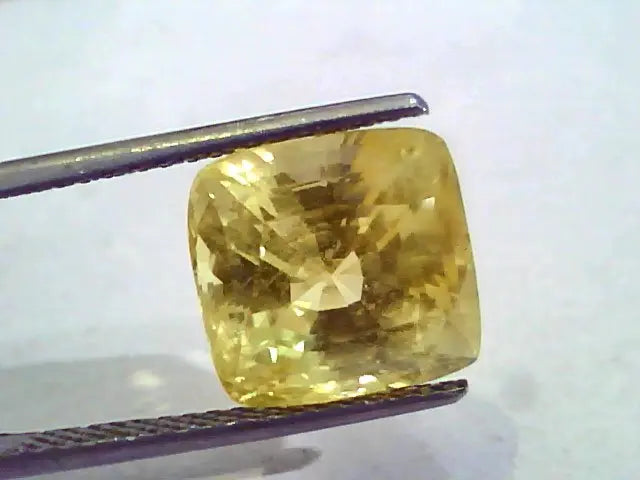Huge 11.01 Ct Unheated Untreated Natural Ceylon Yellow Sapphire