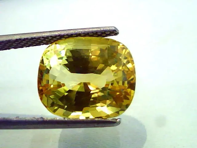 Huge 11.28 Ct Unheated Untreated Natural Ceylon Yellow Sapphire