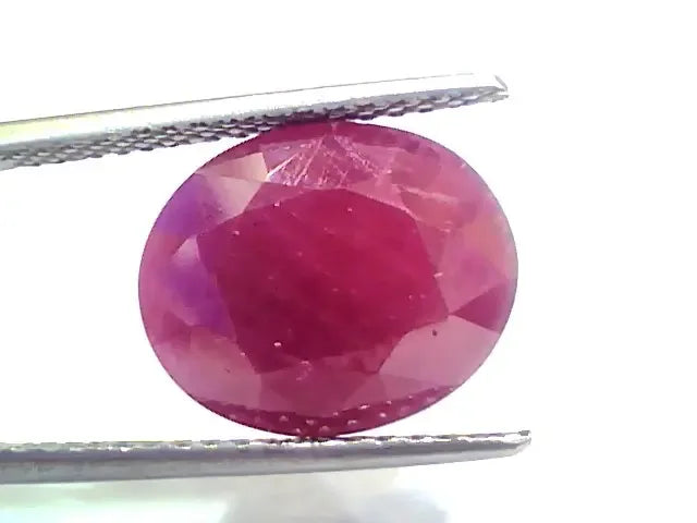 Huge 11.30 Ct IGI Certified Unheated Untreated Natural New Burma Ruby - Venus Gems