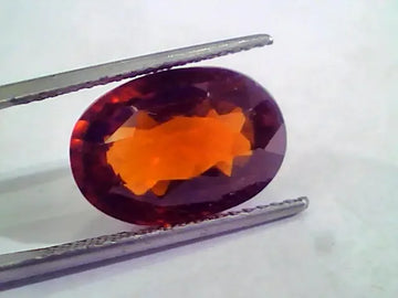 Huge 11.38 Ct Untreated Natural Ceylon Gomedh/Hessonite Gems - Venus Gems