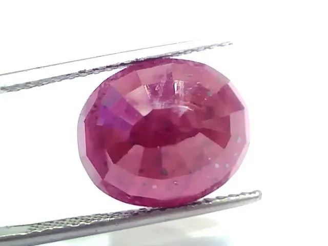 Huge 11.44 Ct IGI Certified Unheated Untreated Natural New Burma Ruby - Venus Gems
