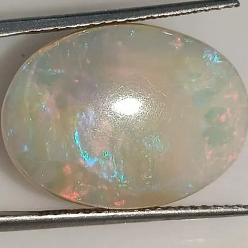 Huge 11.44 Ct Untreated Natural Australian Fire Opal Gemstone - Venus Gems