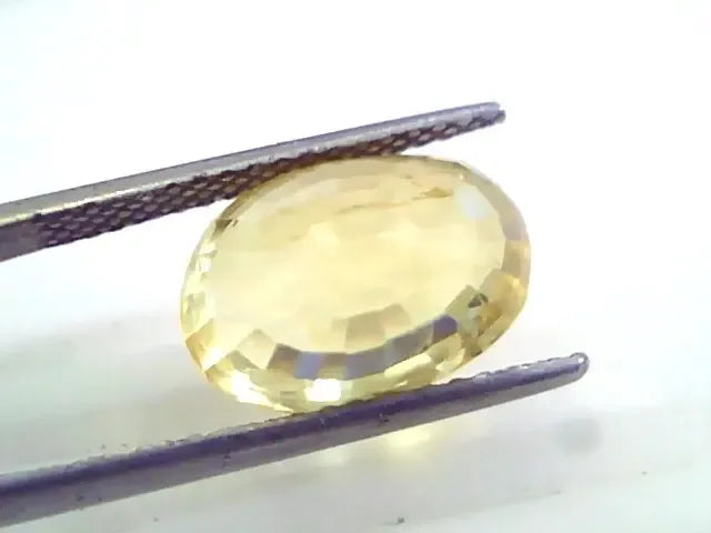 Huge 11.72 Ct Unheated Untreated Natural Ceylon Yellow Sapphire Gemstone - Venus Gems
